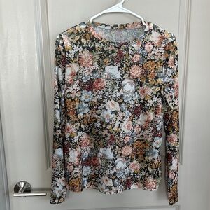 Floral Long Sleeve Blouse